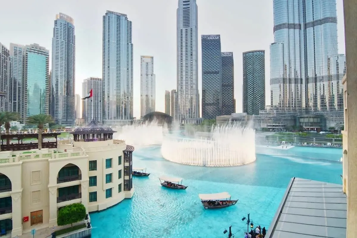 Gorgeous 1Bdr With Burj Khalifa & Fountain Views Apartman Dubaj