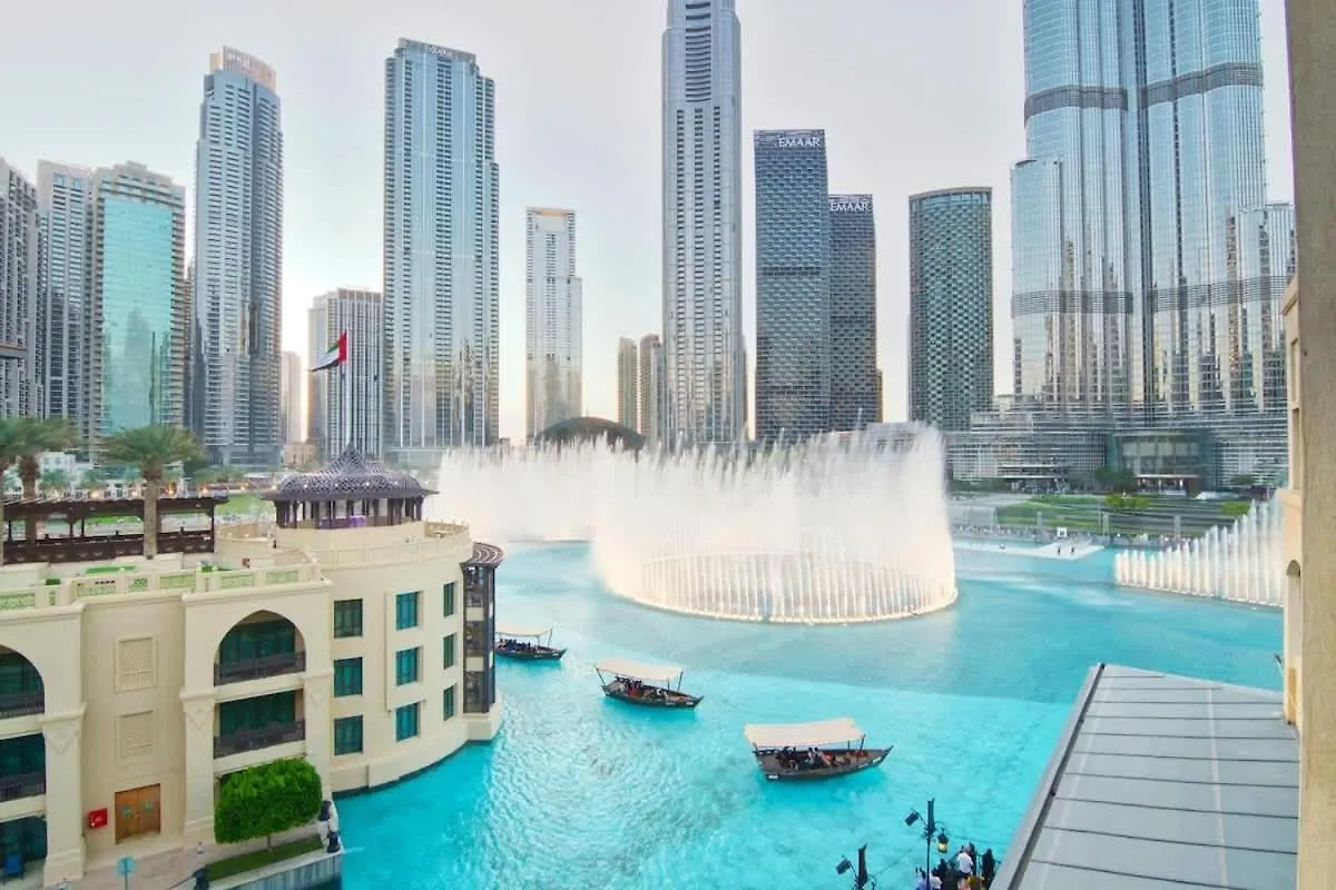 Gorgeous 1Bdr With Burj Khalifa & Fountain Views Apartman Dubaj
